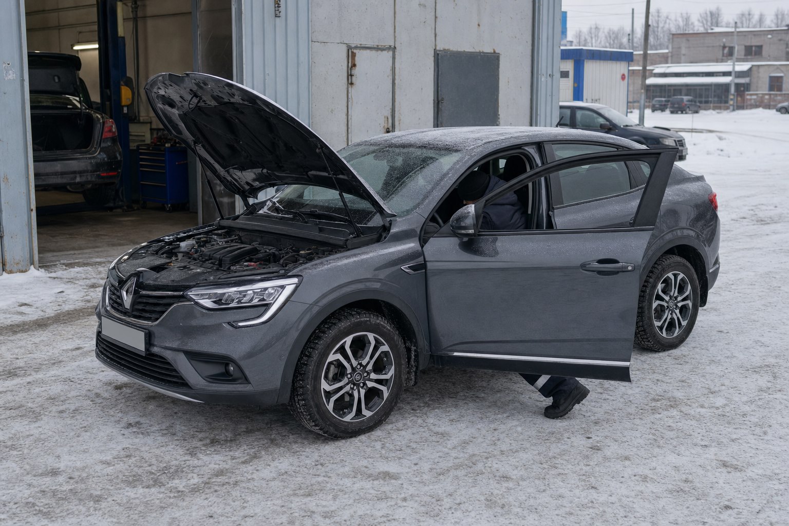 Зимняя диагностика Renault Arkana
